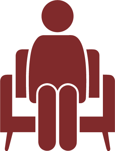 45cm Ergonomic Seat Height for Easy Standing