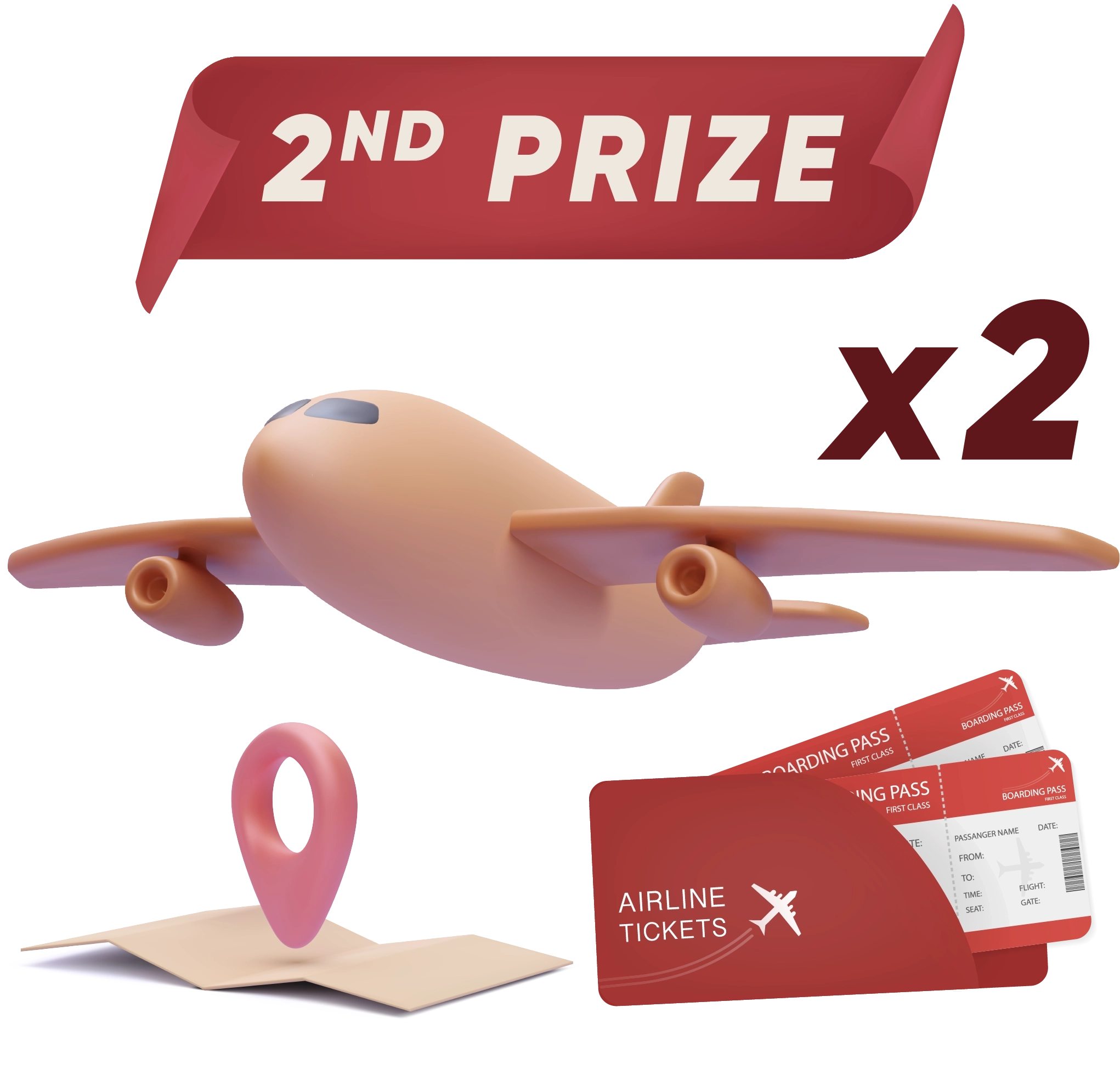 2nd Prize: 6D4N Trip to Seoul (Single Pax)